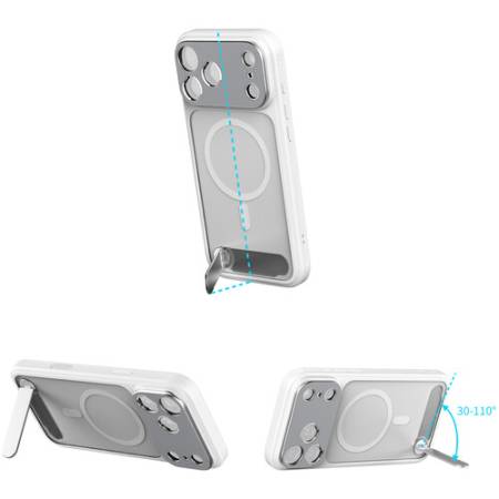 SmallRig 5550 FilMov - case/etui foto-video z płytkami obiektywu do iPhone 17 Pro, biały